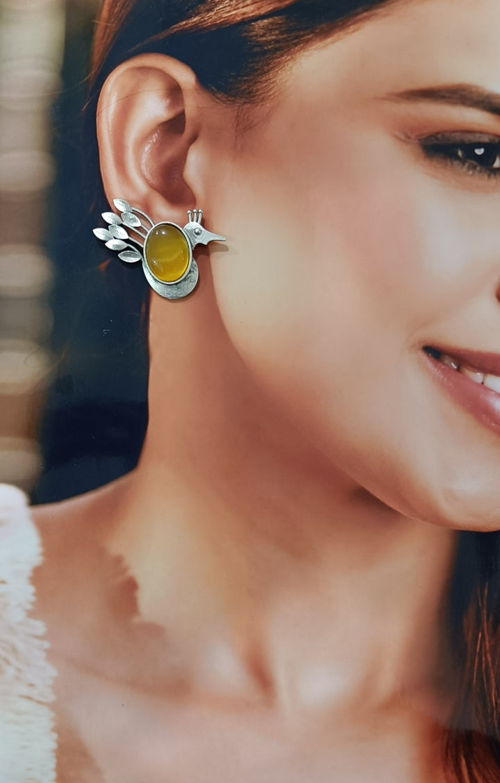 TELANAARI CHARMING BIRD STUD EARRINGS [product_variant]