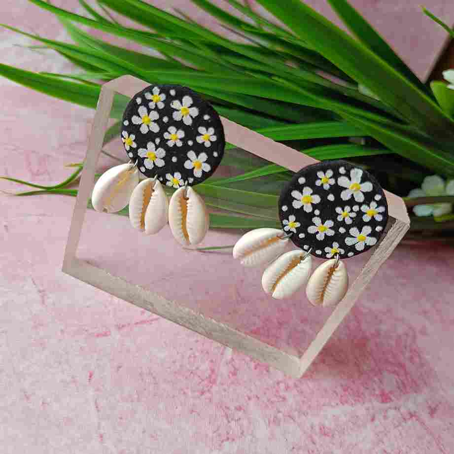 HAND PAINTED ISHANI EARRINGS