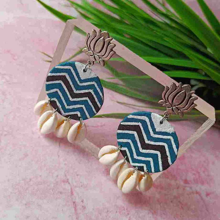 HAND PAINTED MISHA EARRINGS [product_variant]- TelaNaari