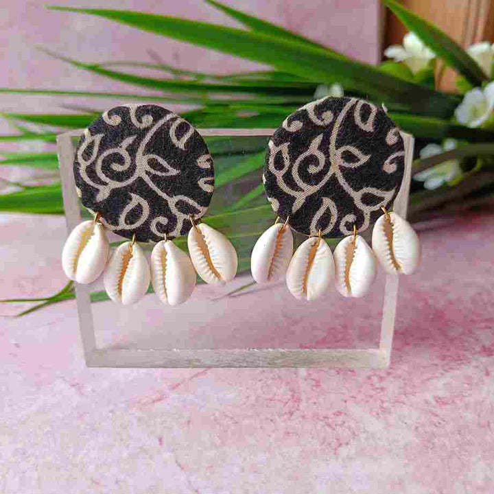 HANDPAINTED NUSRAT EARRINGS [product_variant]- TelaNaari