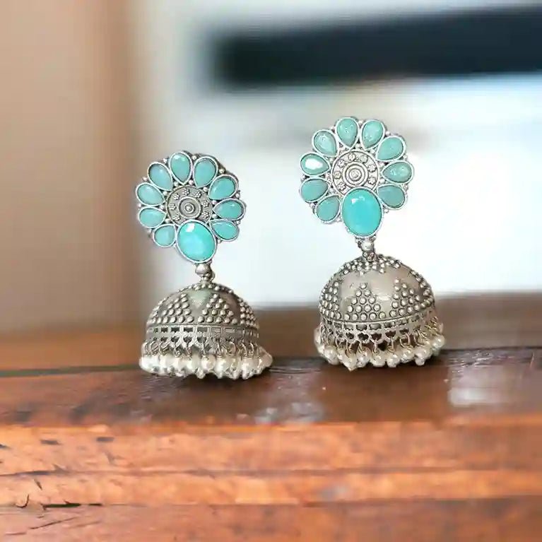 SILVER LOOK ALIKE EARRINGS LILI