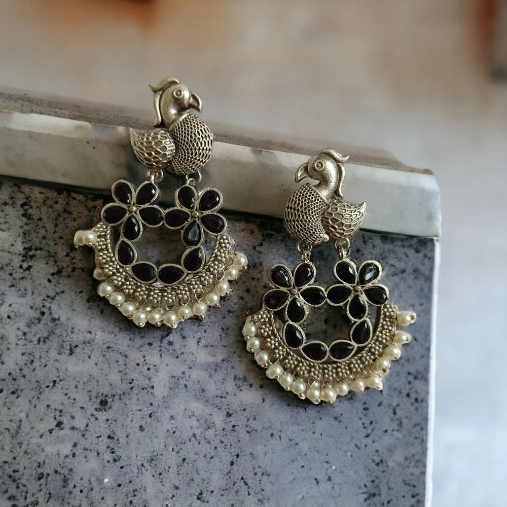 ANNA SILVER REPLICA EARRINGS