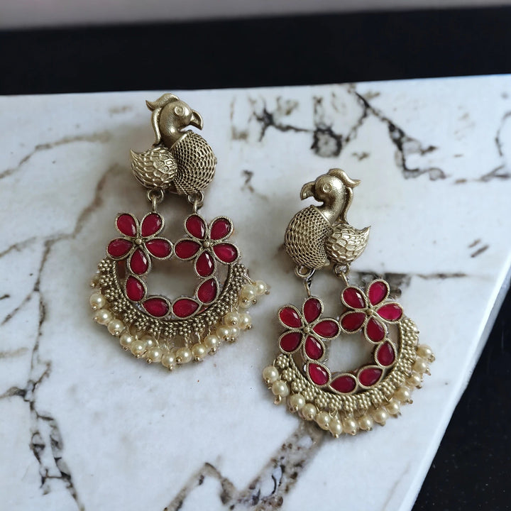 ANNA SILVER REPLICA EARRINGS