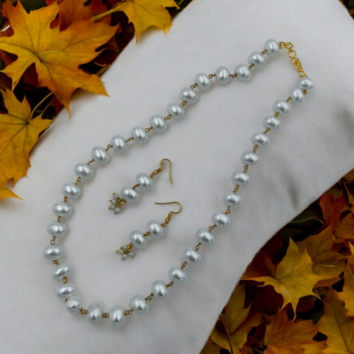 ELEGANT HIMANSI WHITE PEARL MALA [product_variant]