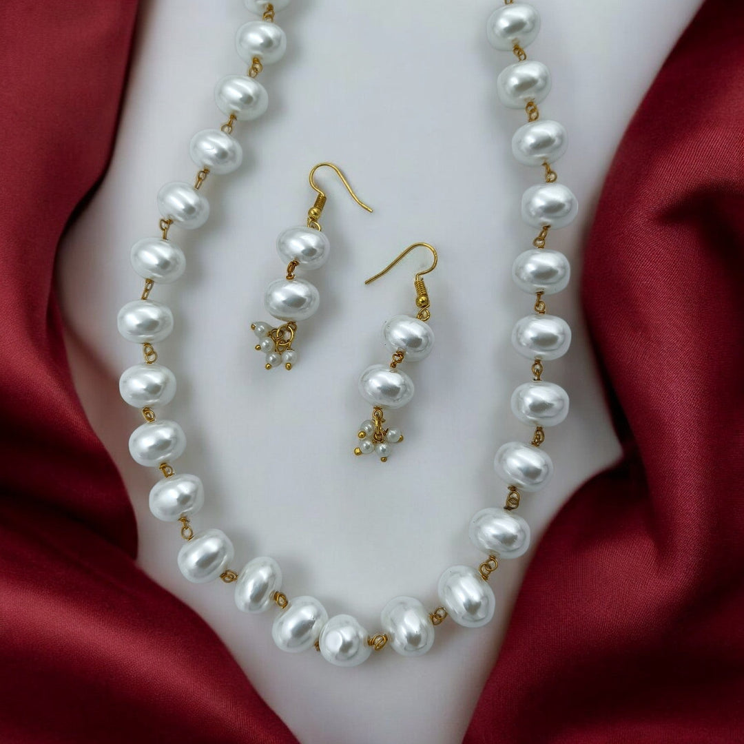 ELEGANT HIMANSI WHITE PEARL MALA [product_variant]