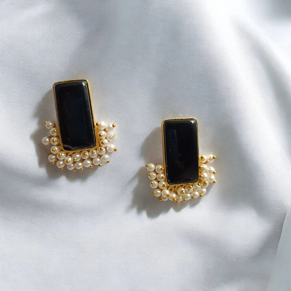 GOLD PLATED EARRINGS MIHITA