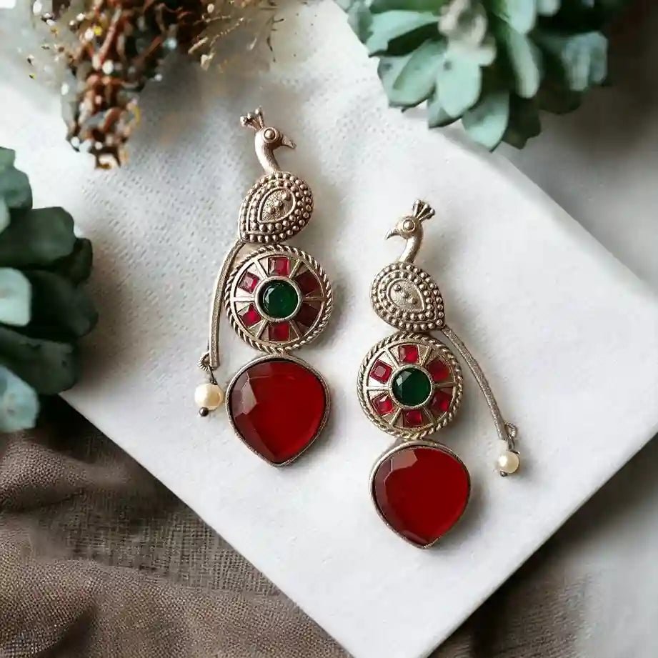 JIYANA SILVER REPLICA EARRINGS