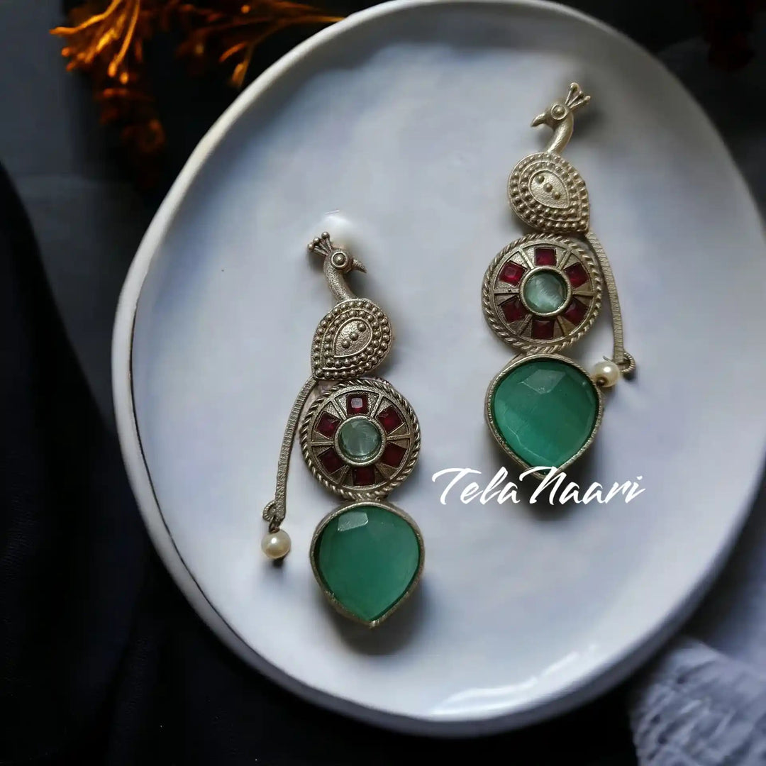 JIYANA SILVER REPLICA EARRINGS