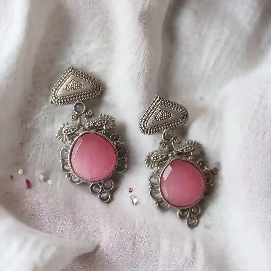 MAYA SILVER REPLICA EARRINGS