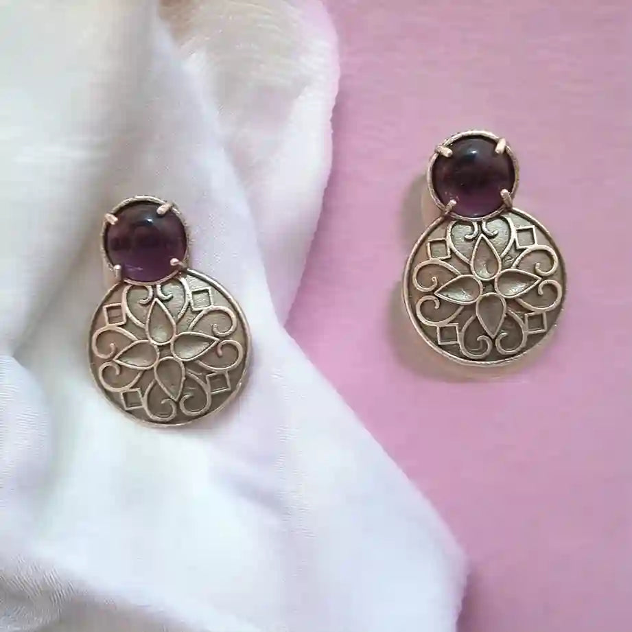 Silver Look Alike Earrings Neetu