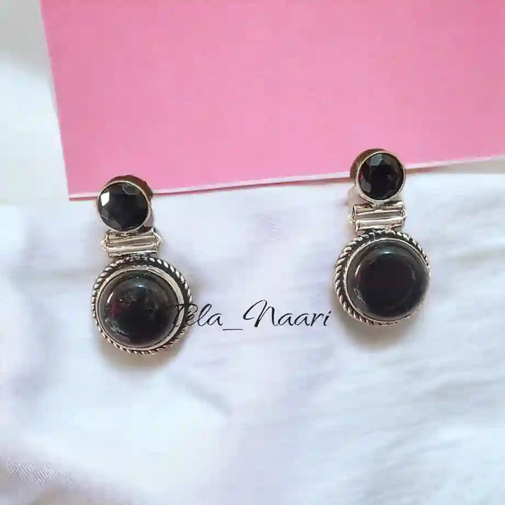 SILVER REPLICA EARRINGS AARYA