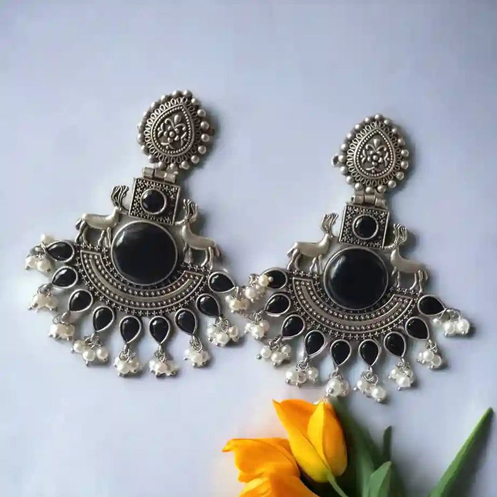 SILVER REPLICA EARRINGS BANSHIKA