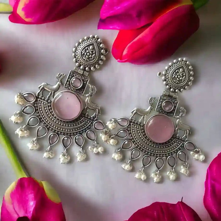 SILVER REPLICA EARRINGS BANSHIKA