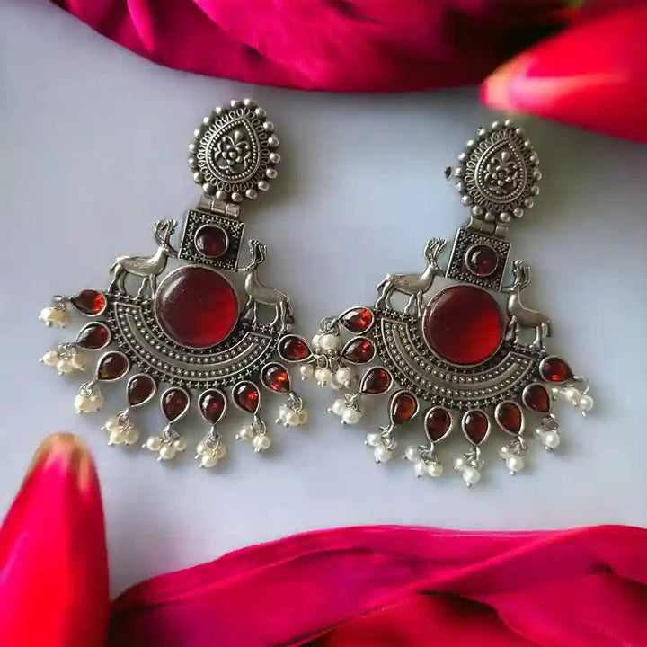 SILVER REPLICA EARRINGS BANSHIKA