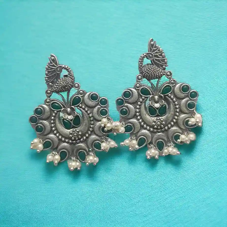 SILVER REPLICA EARRINGS GURNOOR