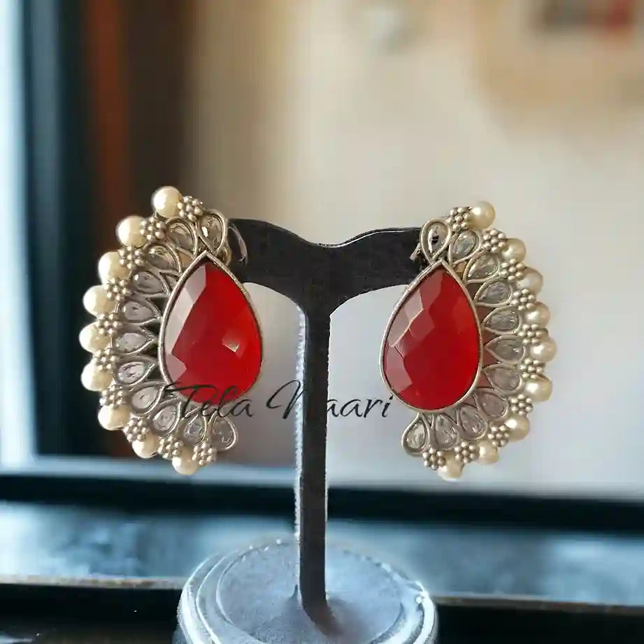 SILVER REPLICA EARRINGS ILA