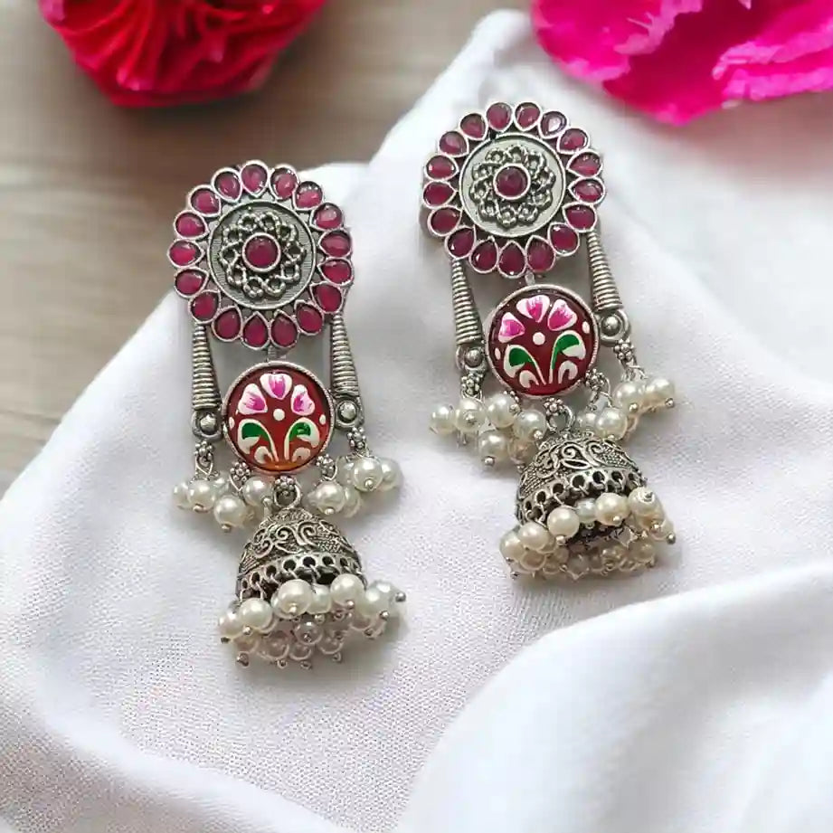 SILVER REPLICA EARRINGS MEHR