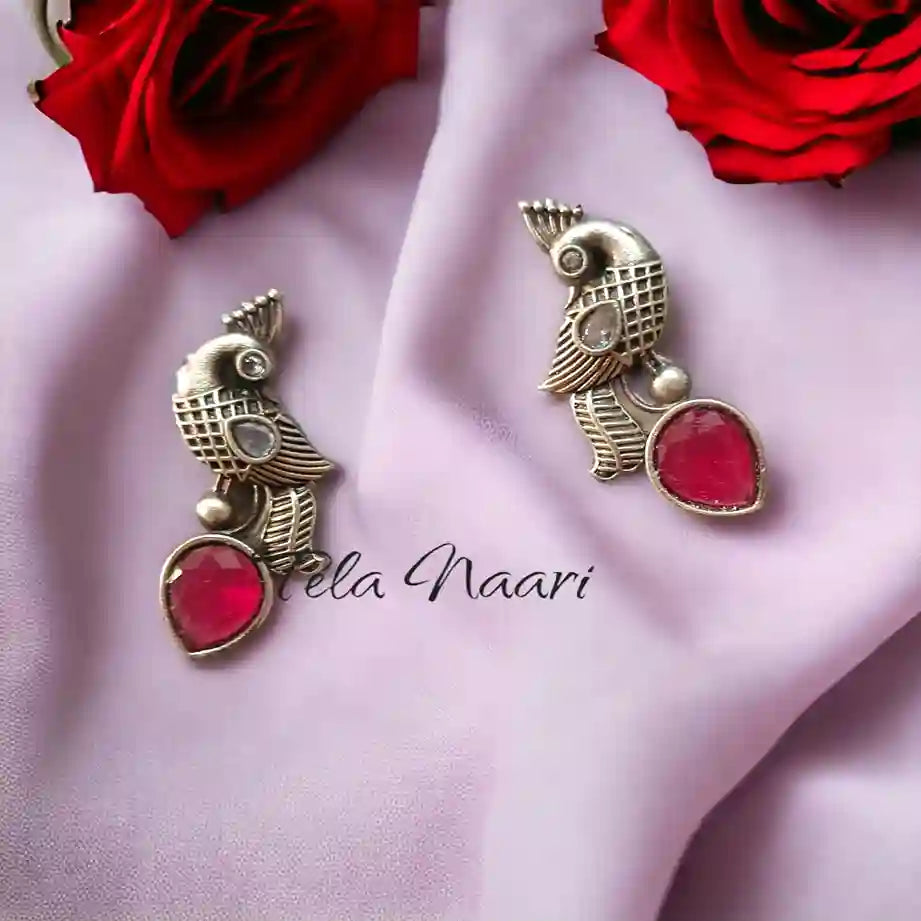 SILVER REPLICA EARRINGS ZIBA