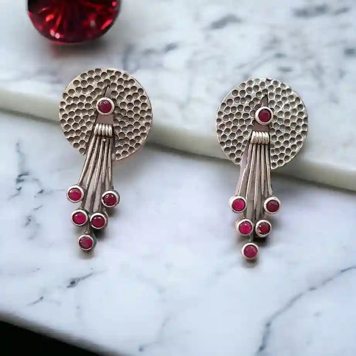 SILVER REPLICA STUDS AMOLI