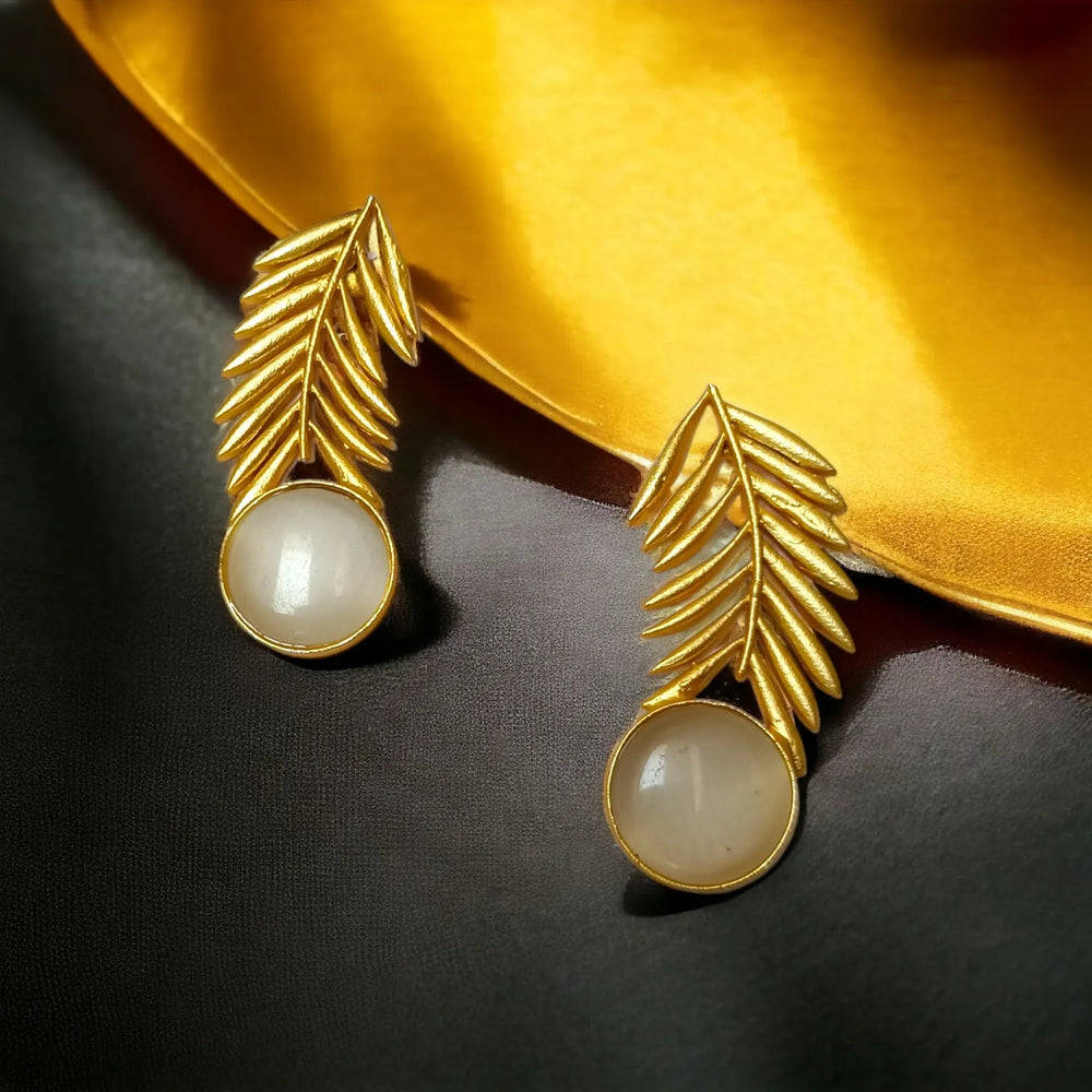 GOLD GOLD PLATED EARRINGS Almas