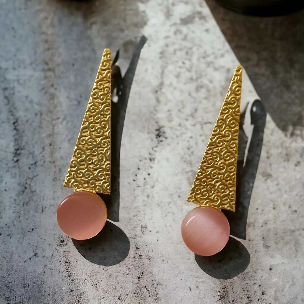 GOLD PLATED EARRINGS Amani