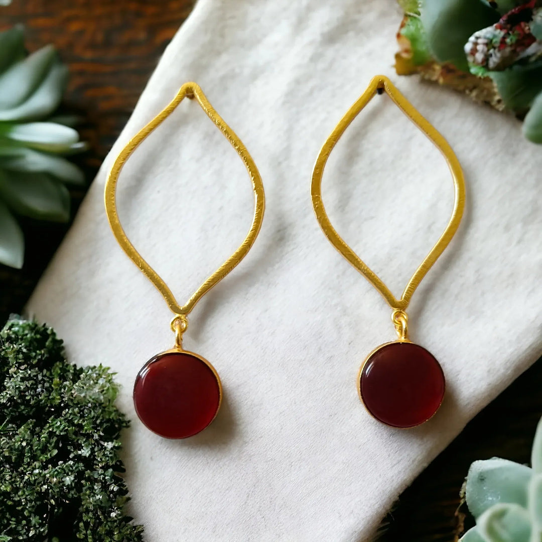 GOLD PLATED EARRINGS Anisa