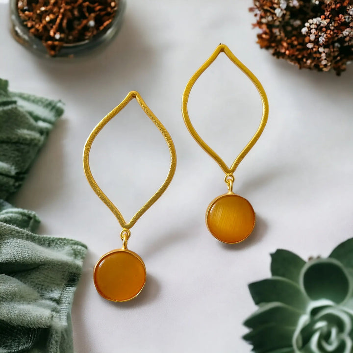 GOLD PLATED EARRINGS Anisa