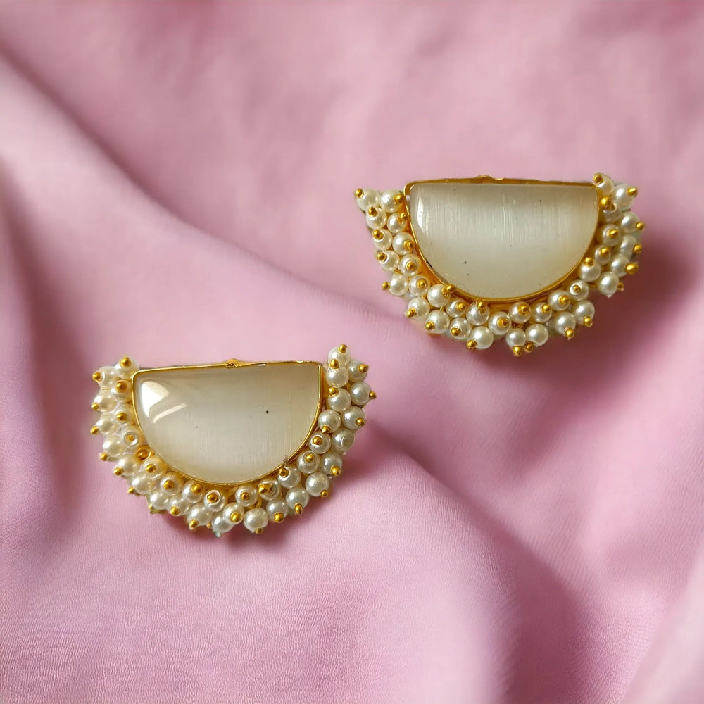 GOLD PLATED EARRINGS Basira