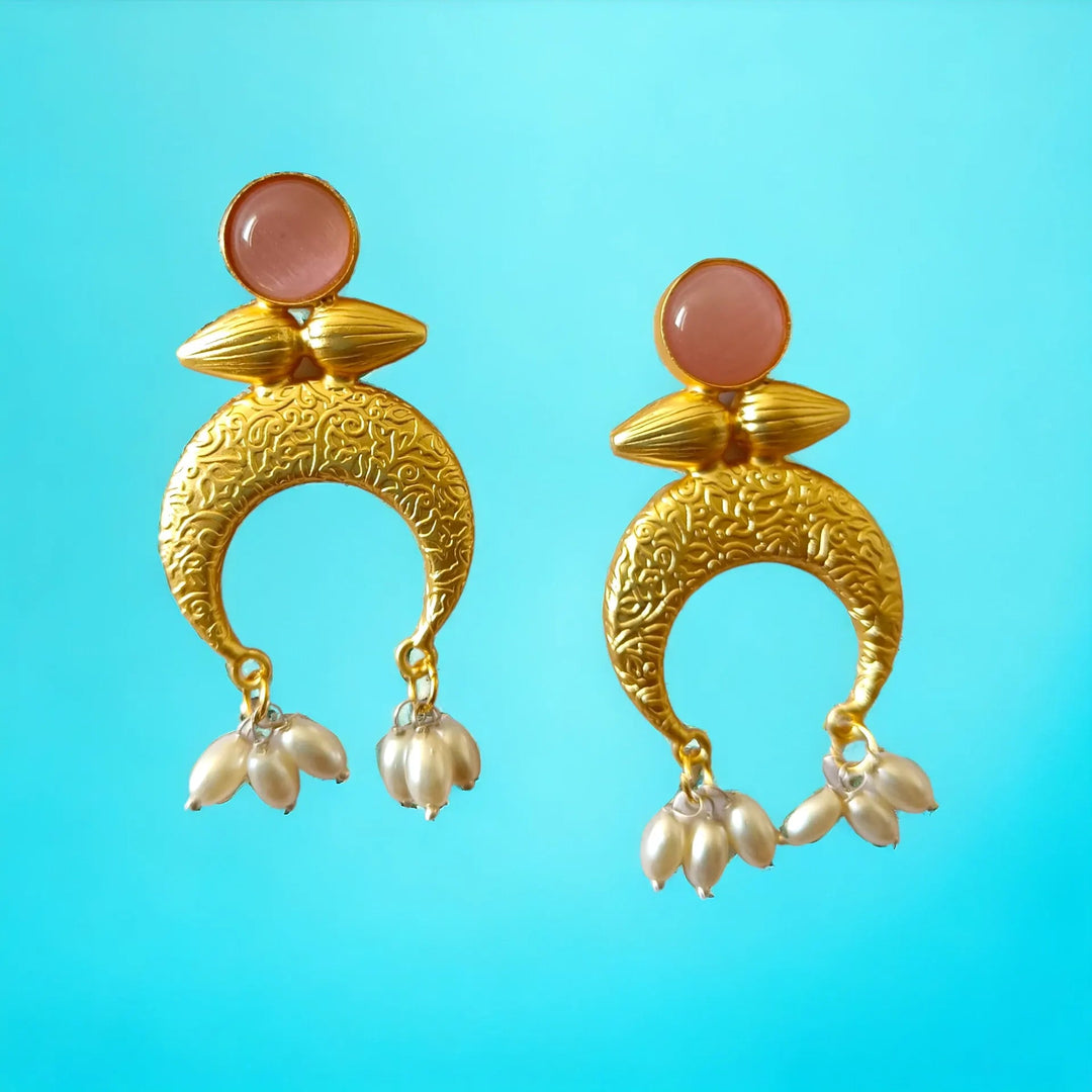 GOLD PLATED EARRINGS Dua