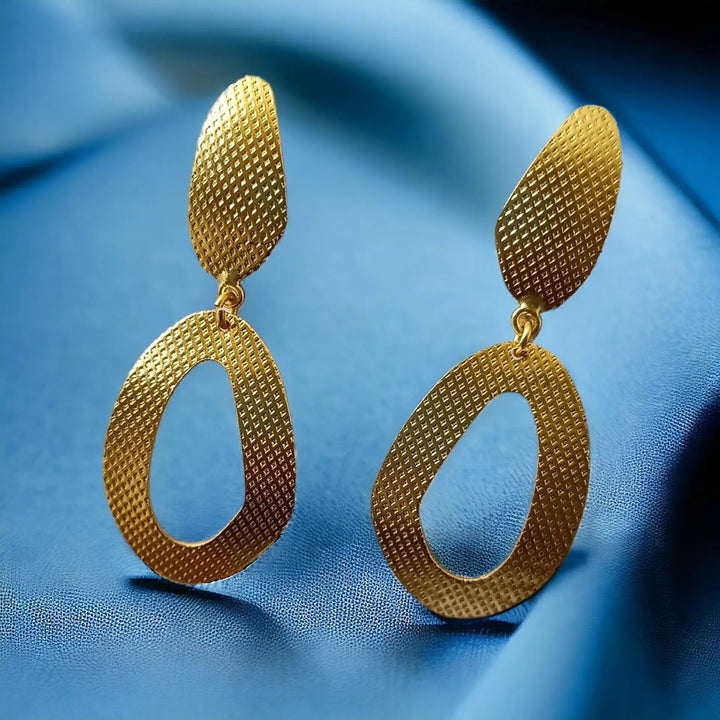 GOLD PLATED EARRINGS Sridevi [product_variant]- TelaNaari