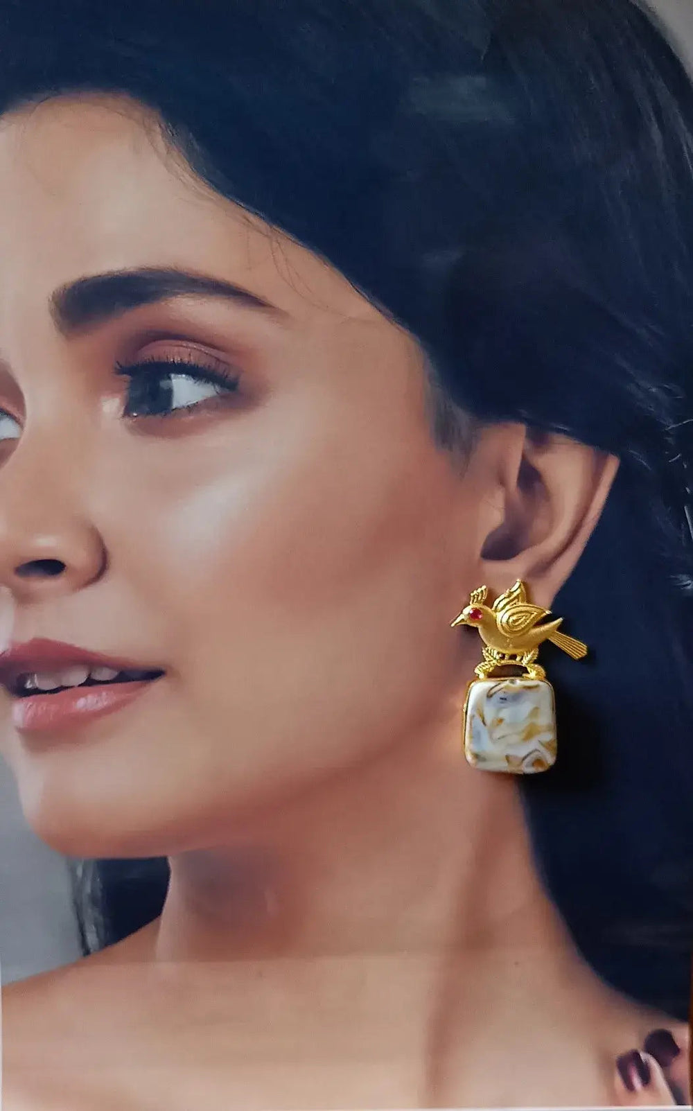 GOLD PLATED EARRINGS Sudeshna