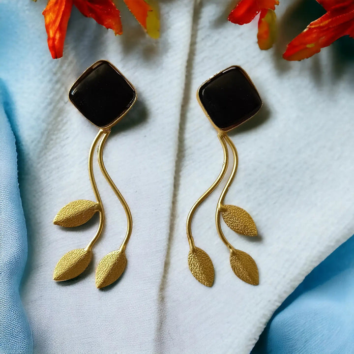 GOLD PLATED EARRINGS Sumera