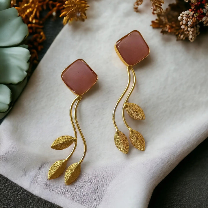 GOLD PLATED EARRINGS Sumera