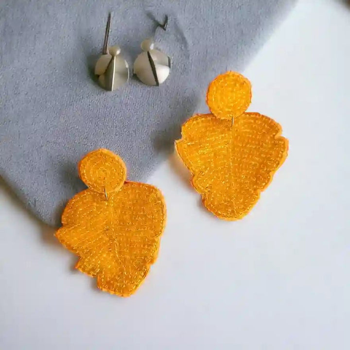 HANDMADE CONTEMPORARY TANYA BEADED EARRINGS