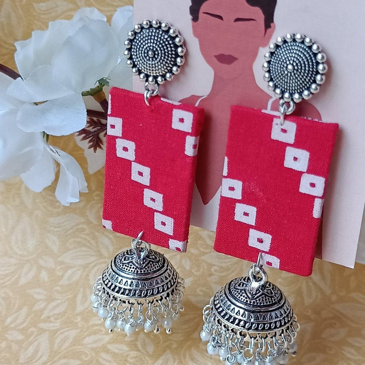 HANDMADE EARRINGS BLOCK PARTY [product_variant]- TelaNaari