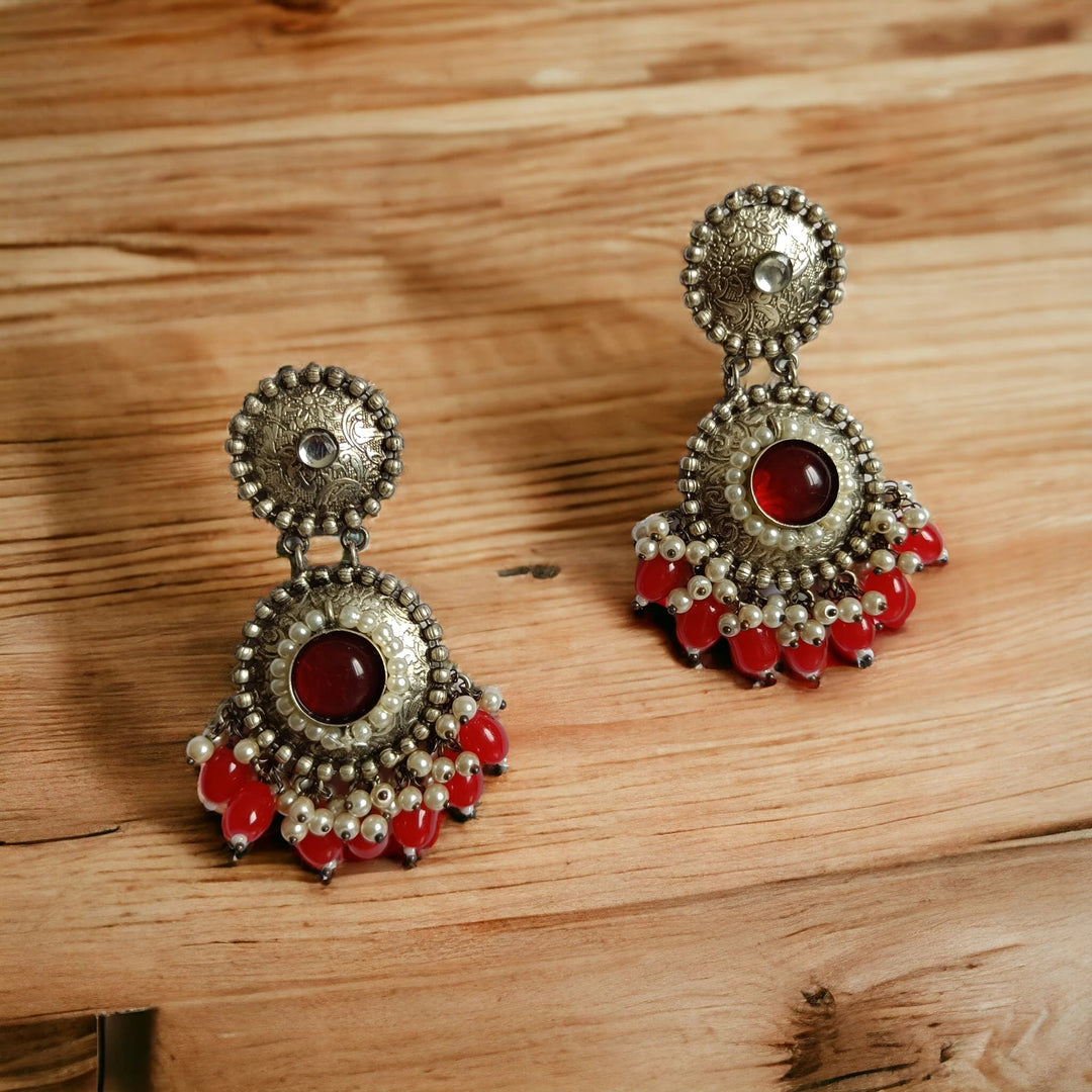 SAIRA SILVER REPLICA EARRINGS