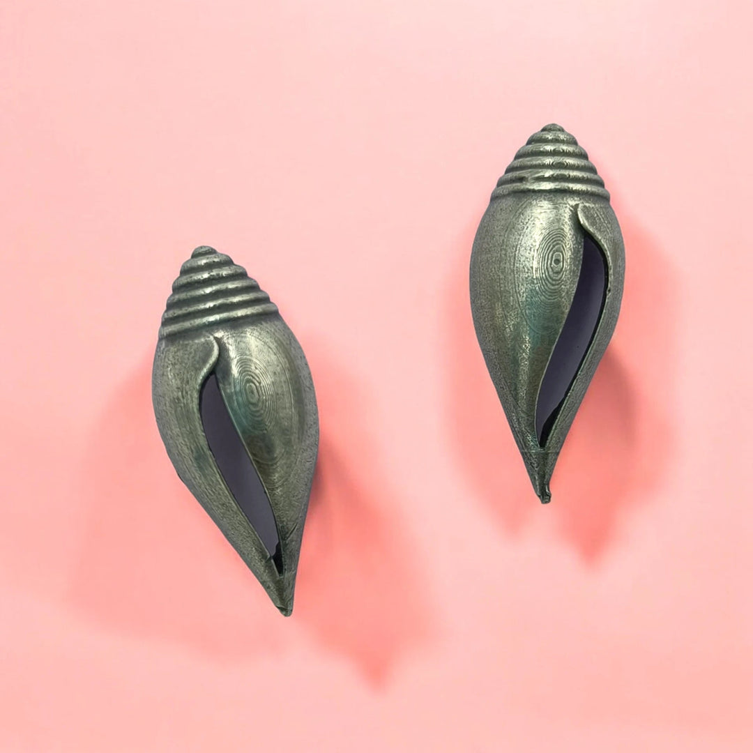 Silver Oxidised Earrings Liayana