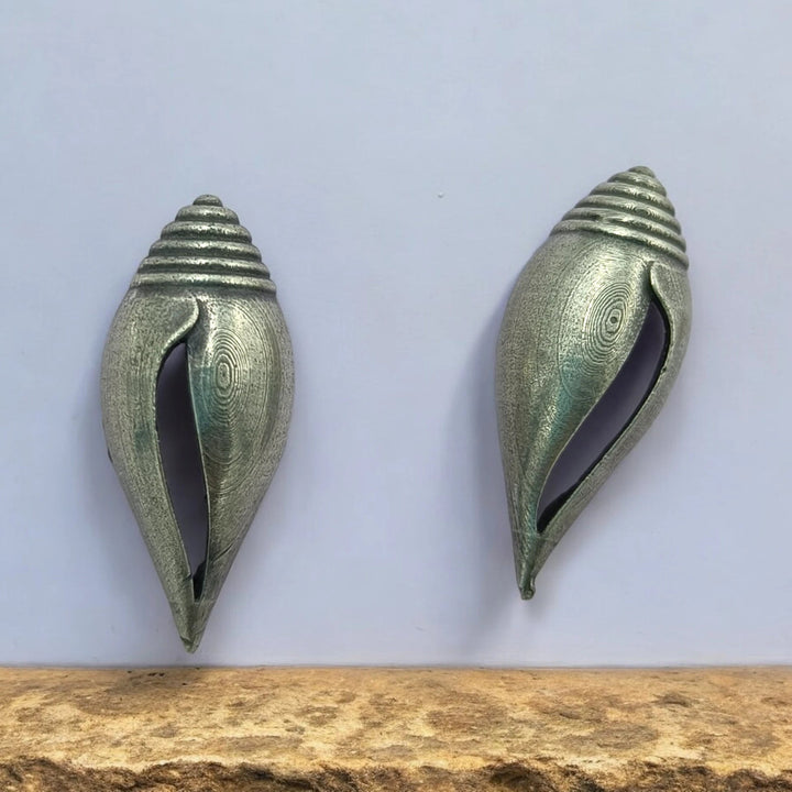 Silver Oxidised Earrings Liayana